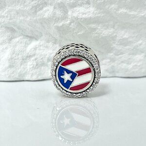 Pandora Old San Juan Puerto Rico Bead Charm S925 Silver Charm